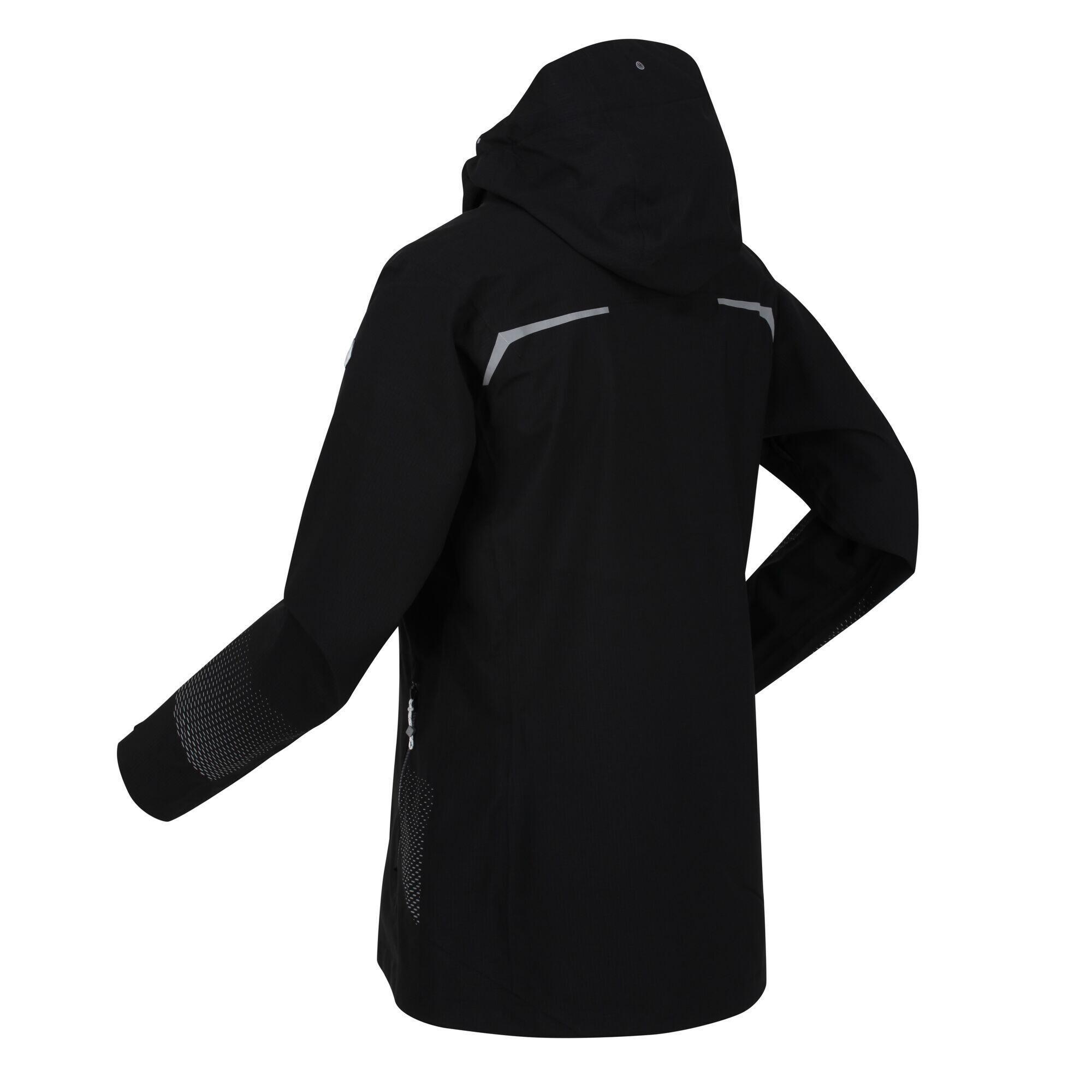 Womens/Ladies Highton Pro Waterproof Jacket (Black) 3/5
