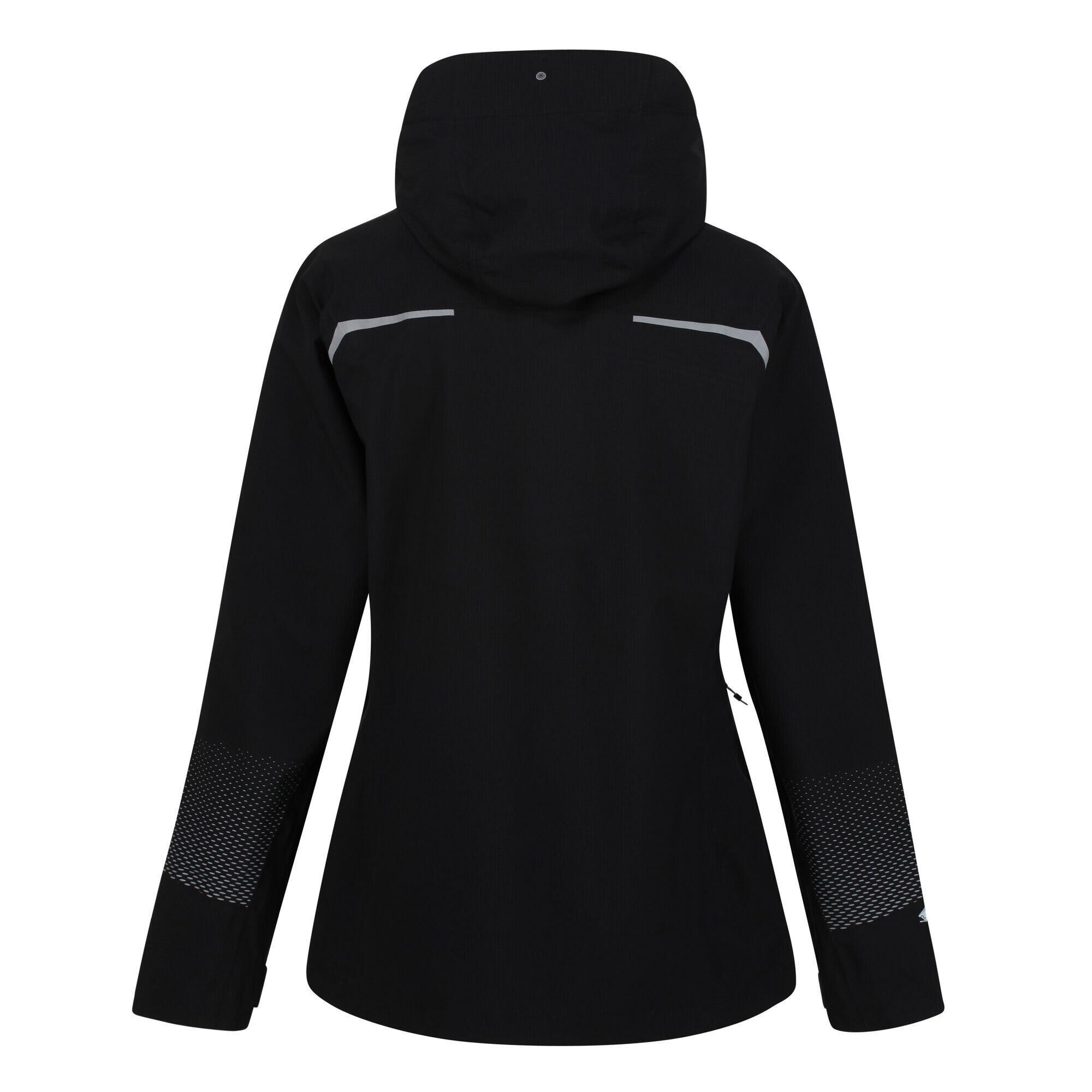 Womens/Ladies Highton Pro Waterproof Jacket (Black) 2/5