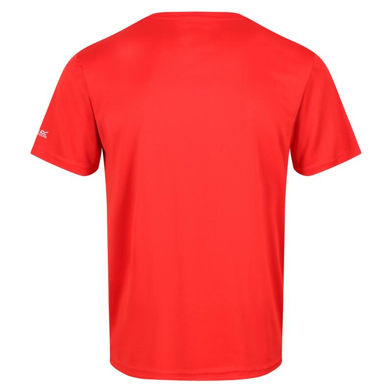 Camiseta Fingal VI Running para Hombre Rojo Fuego