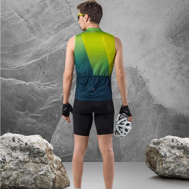 Maillot Velo Sand Manches M Velo Maillot Sans Manches FZ Vent Vert