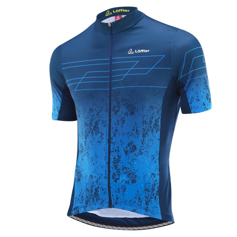 Fietsshirt korte mouwen M Bike Jersey FZ Shadow - Blauw