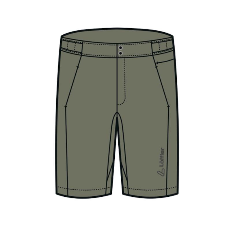 Cuissard M Bike Shorts Grav-E ASSL homme - Vert Olive