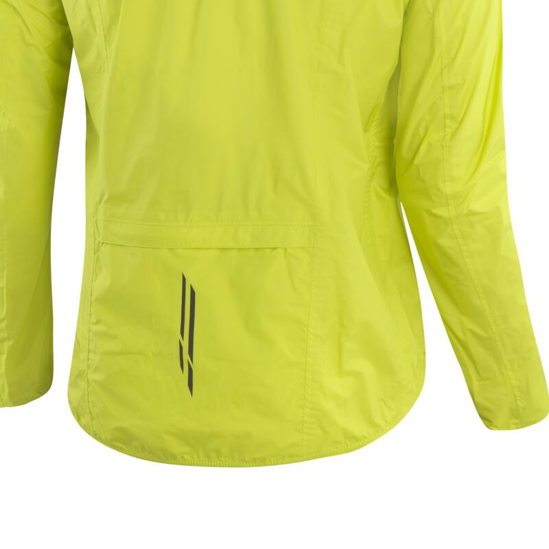 Fahrradjacke Langarm M Bike Jacket WPM Pocket - Gelb