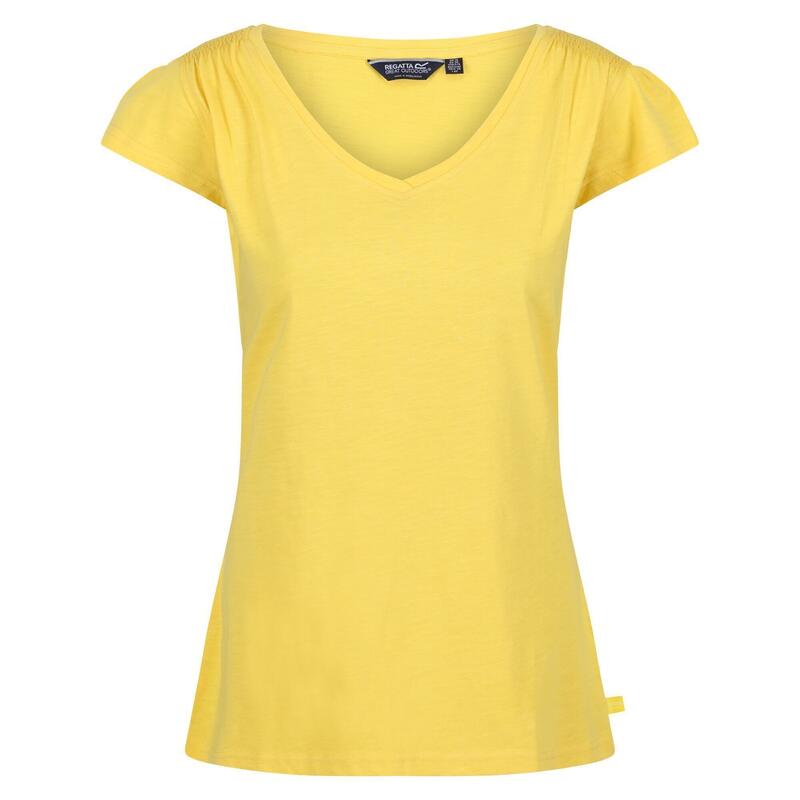 Tshirt FRANCINE Femme (Jaune vif)