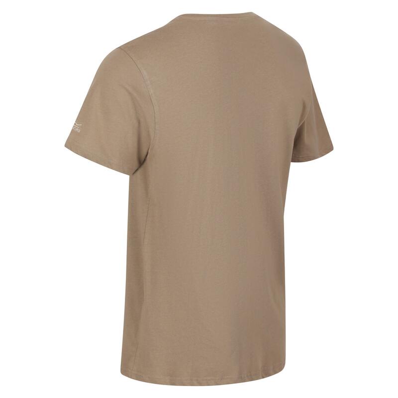 Tshirt CLINE Homme (Beige foncé)