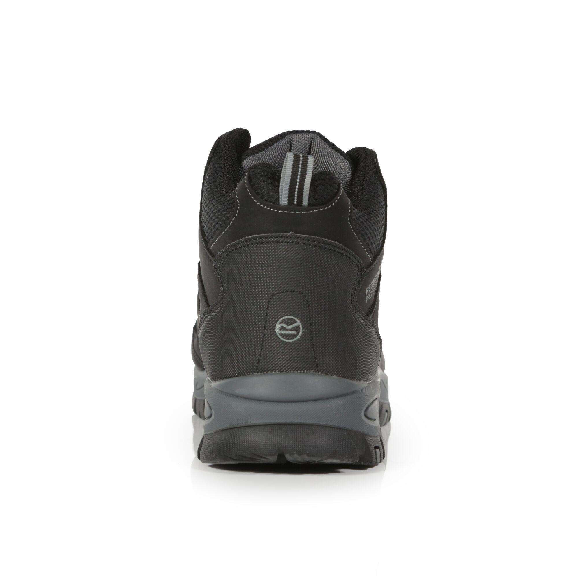 Mens Mudstone Safety Boots (Black/Granite) 2/5