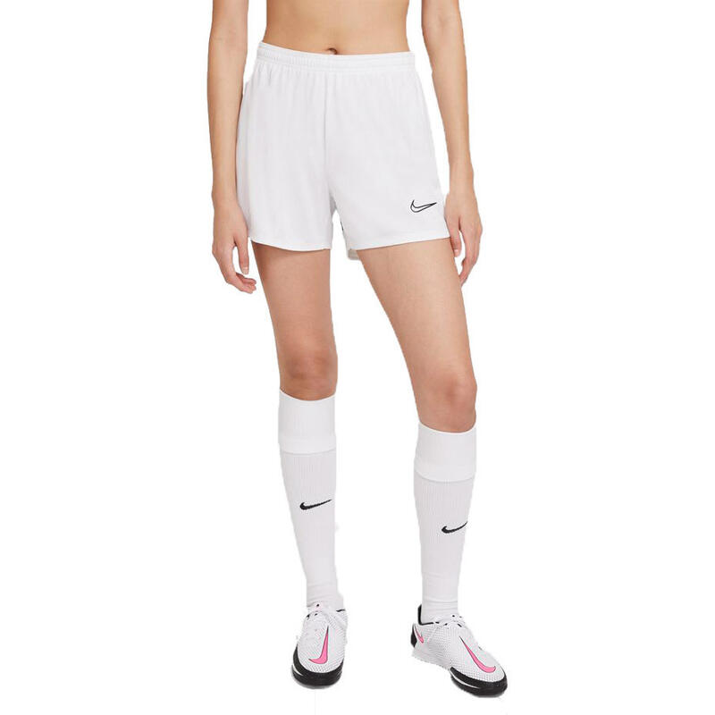 Pantalones cortos Nike Dri-FIT Academy, Blanco, Mujer