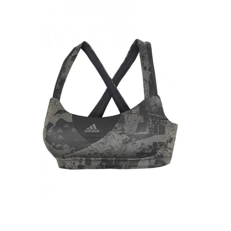 Bustiera sport femei Supernova Racer Bra EN Gri