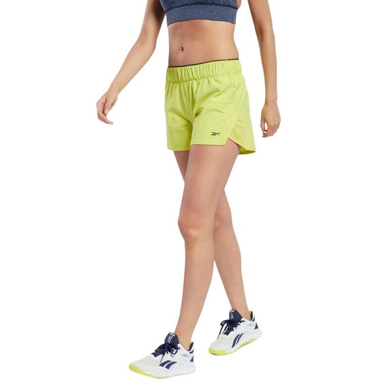 Pantalones cortos de fitness para mujer Reebok United By Fitness Epic verde