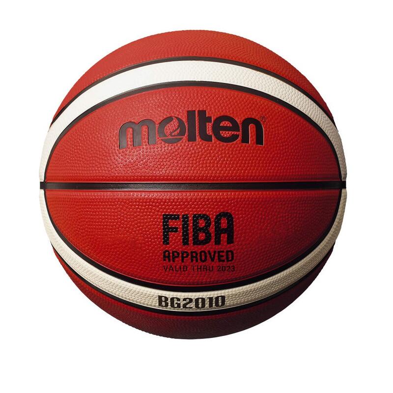 Ballon de basket (Fauve / blanc)