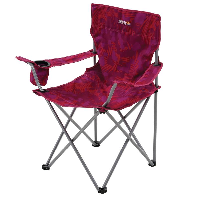 Chaise de camping pliable (Imprimé tropical)