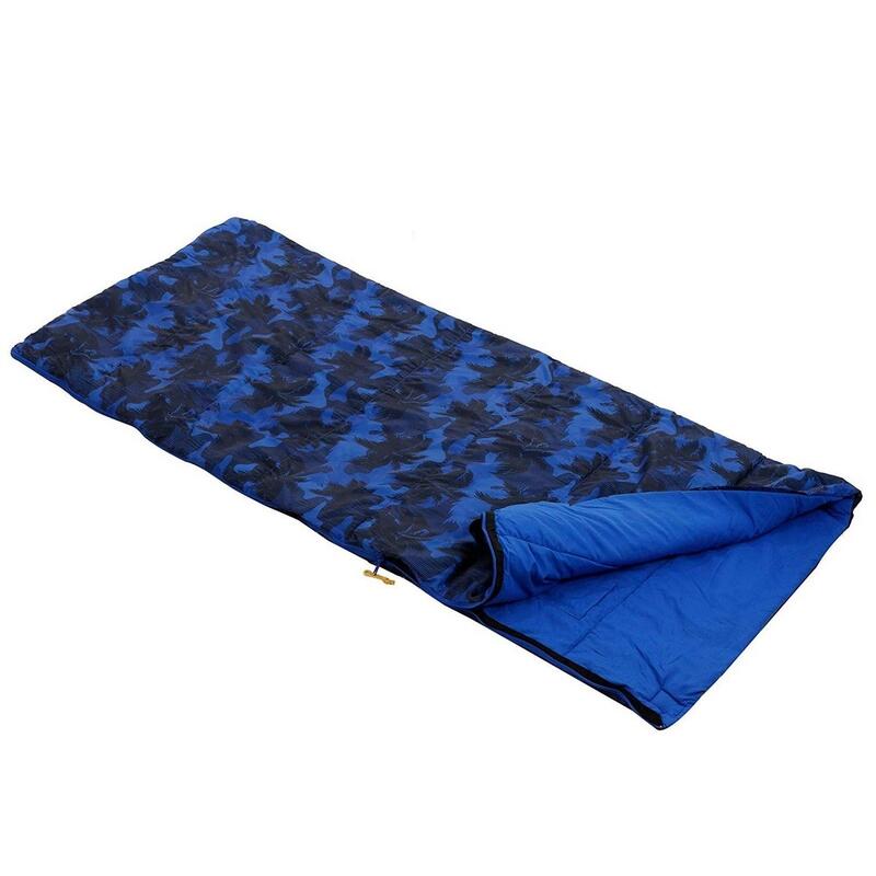 Saco de dormir Great Outdoors Kids Maui 2 Season Sleeping Oxford Blue/Palm Tree