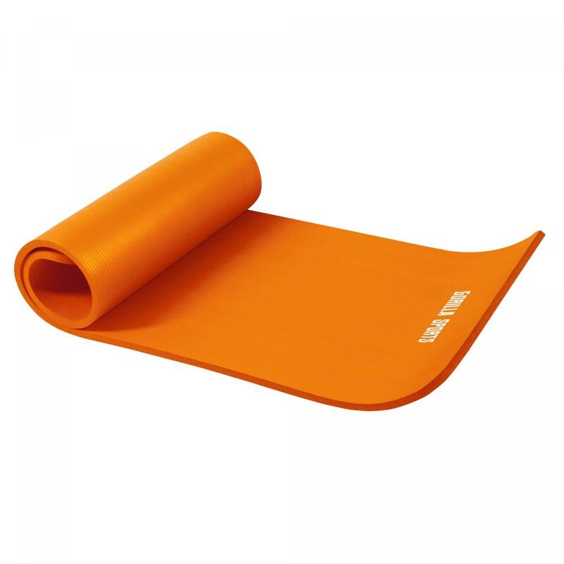 Gorilla Sports Oranje - Yogamat Deluxe 190 x 60 x 1,5 cm
