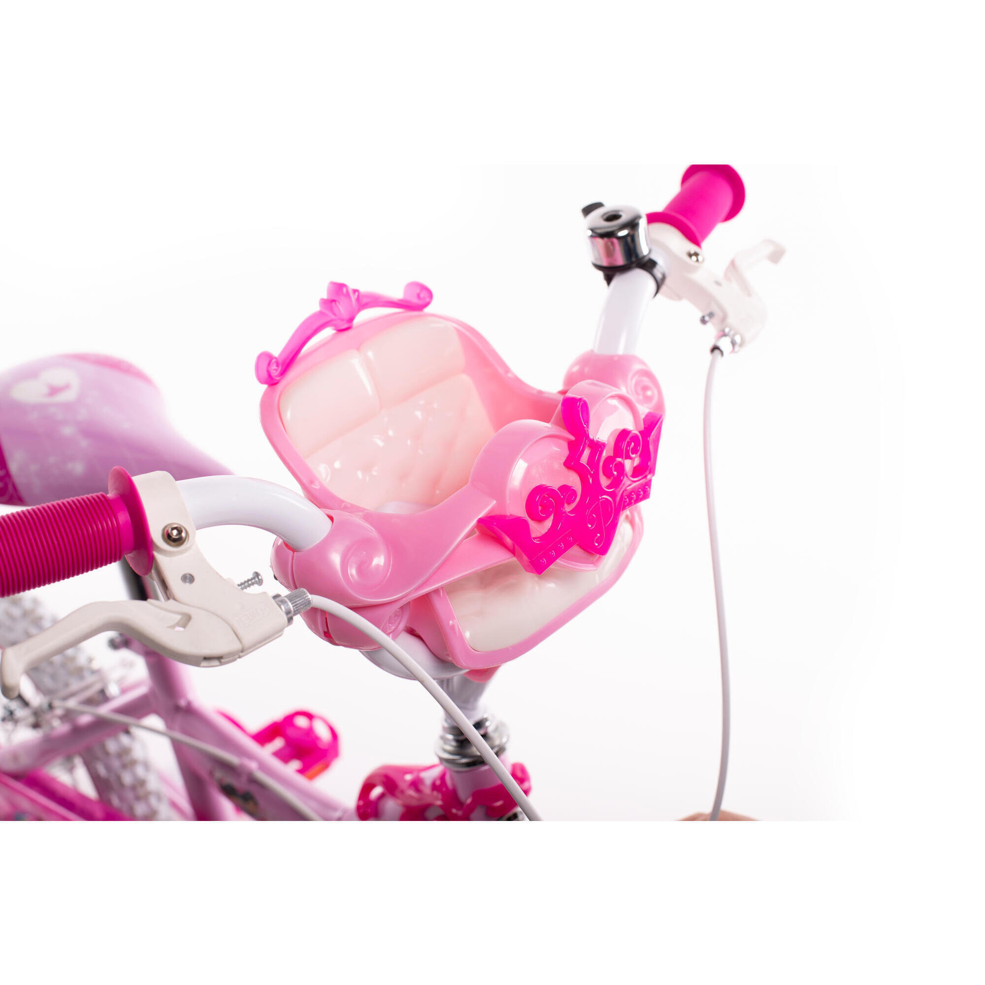 Huffy Disney Princess Girls Bike 14 Inch 4-6 Yrs Pink + Stabilisers HUFFY