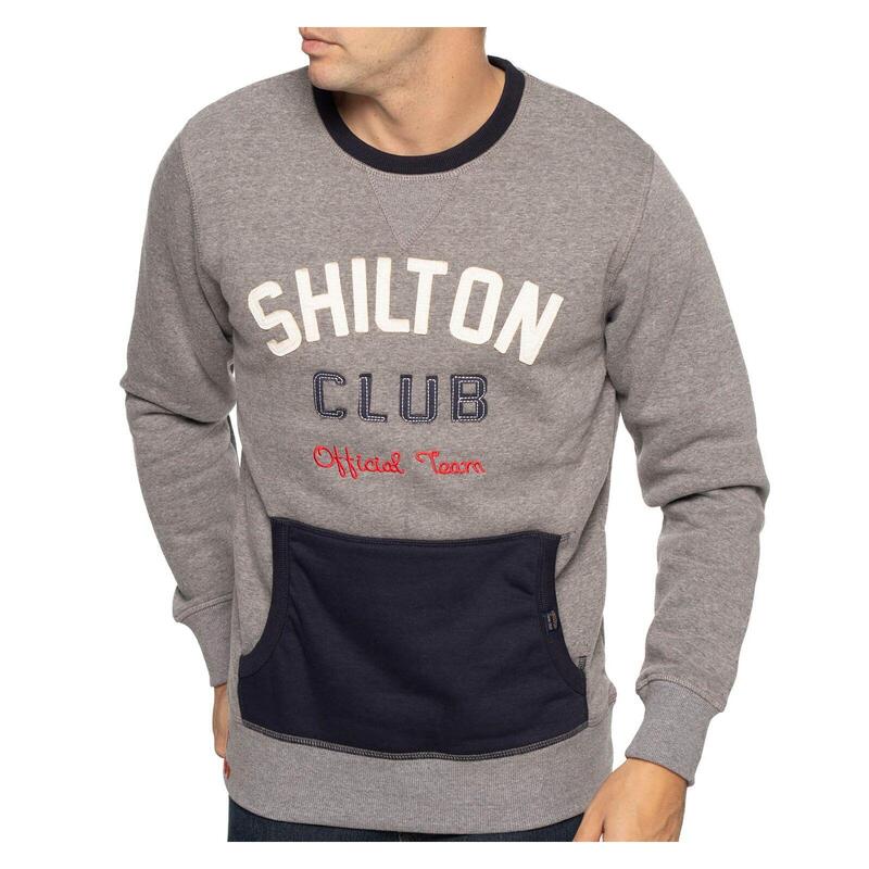 Sweat club col rond homme
