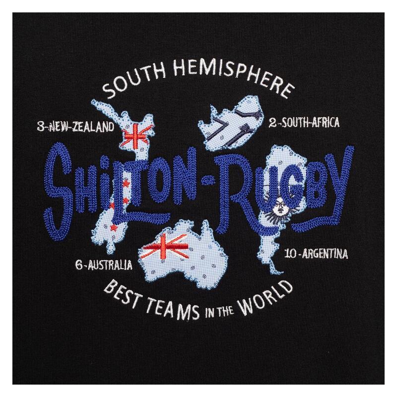 Polo rugby manches longues hémisphère sud homme