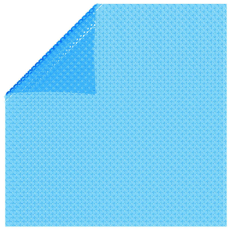 Cobertura para piscina 488x244 cm PE azul