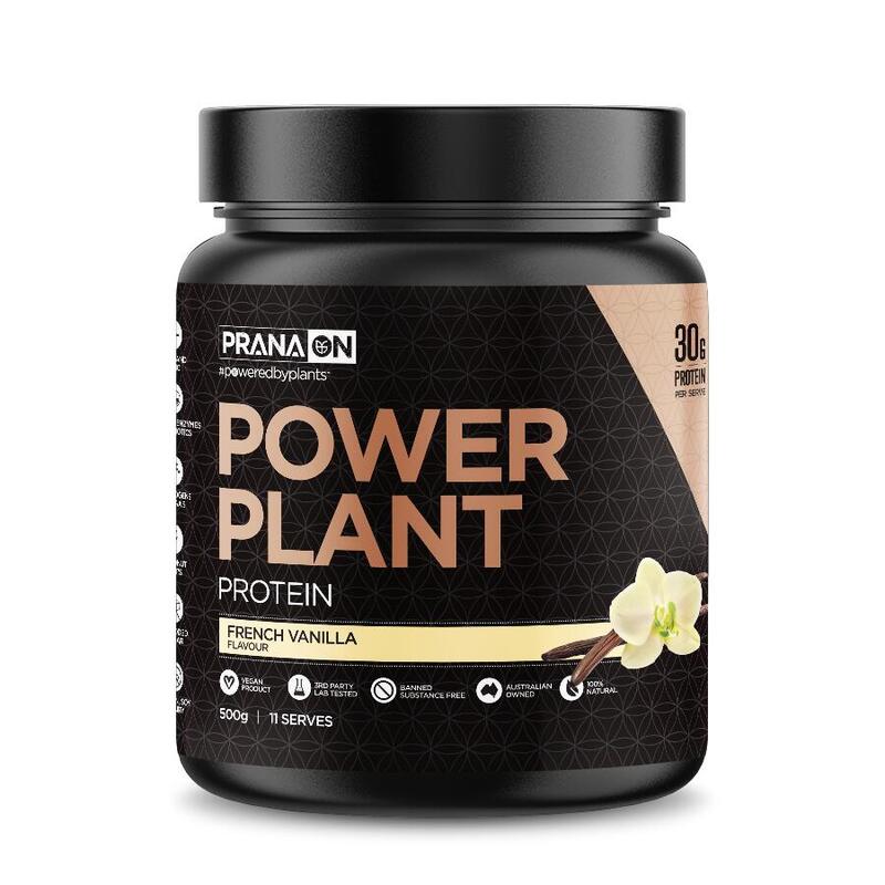 Power Plant Protein French Vanilla - 500g (Protein Powder)
