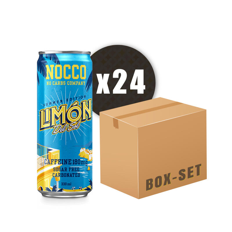 BCAA RTD - Limon Del Sol (Pack of 24) - With Caffeine