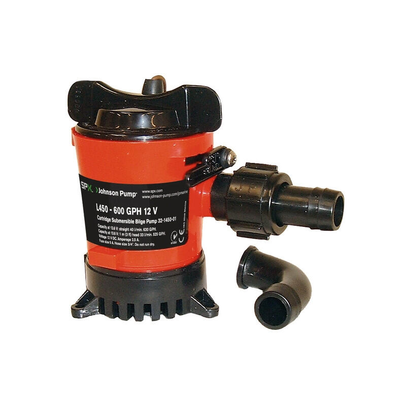 12V Tauch-Bilgenpumpe - JOHNSON PUMP - 1250 Gph