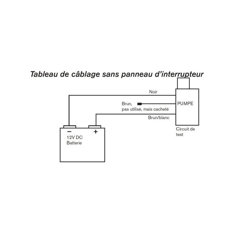 Pompe de cale automatique ULTIMA 12V - JOHNSON PUMP - 1250 gph