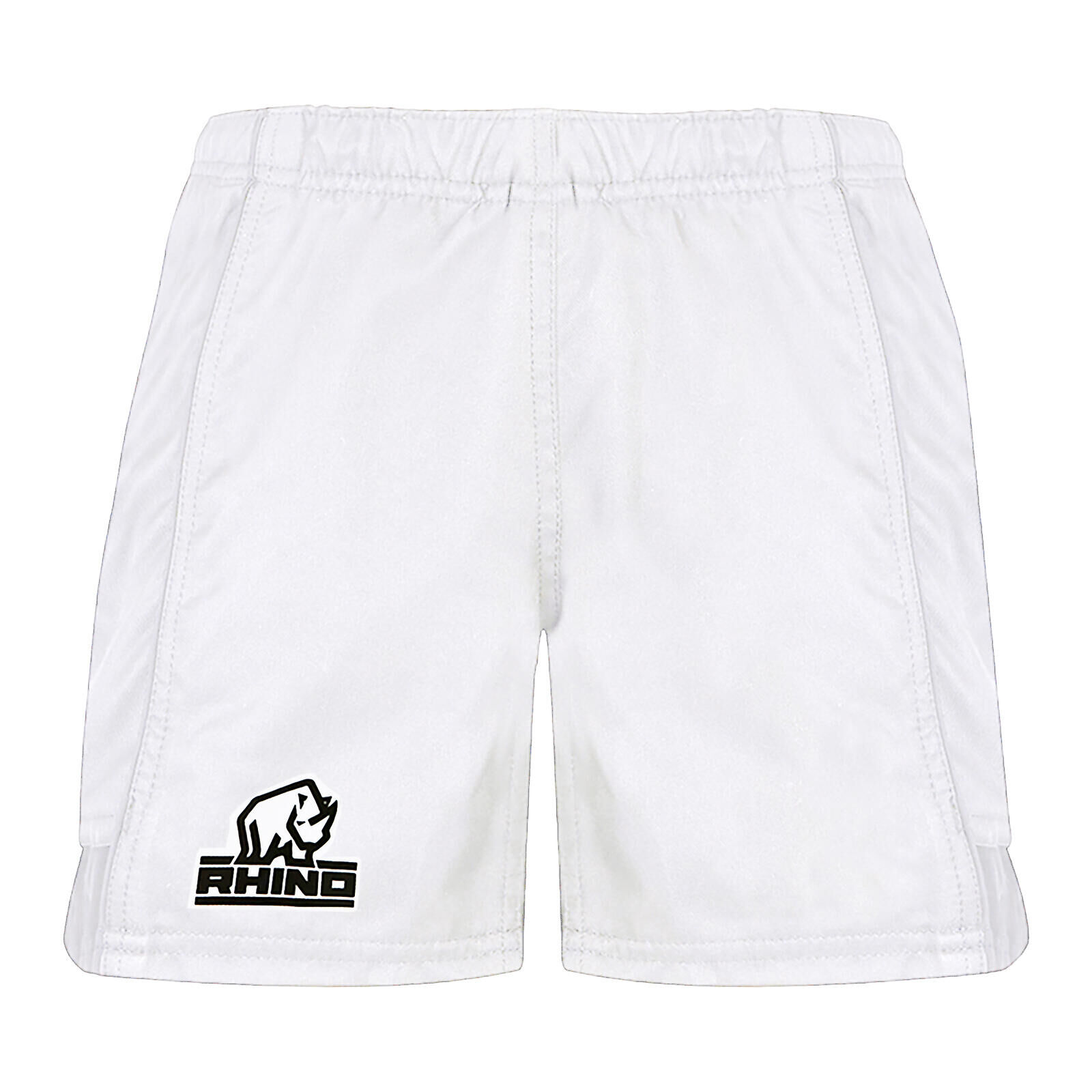 RHINO Mens Auckland Rugby Shorts (White)