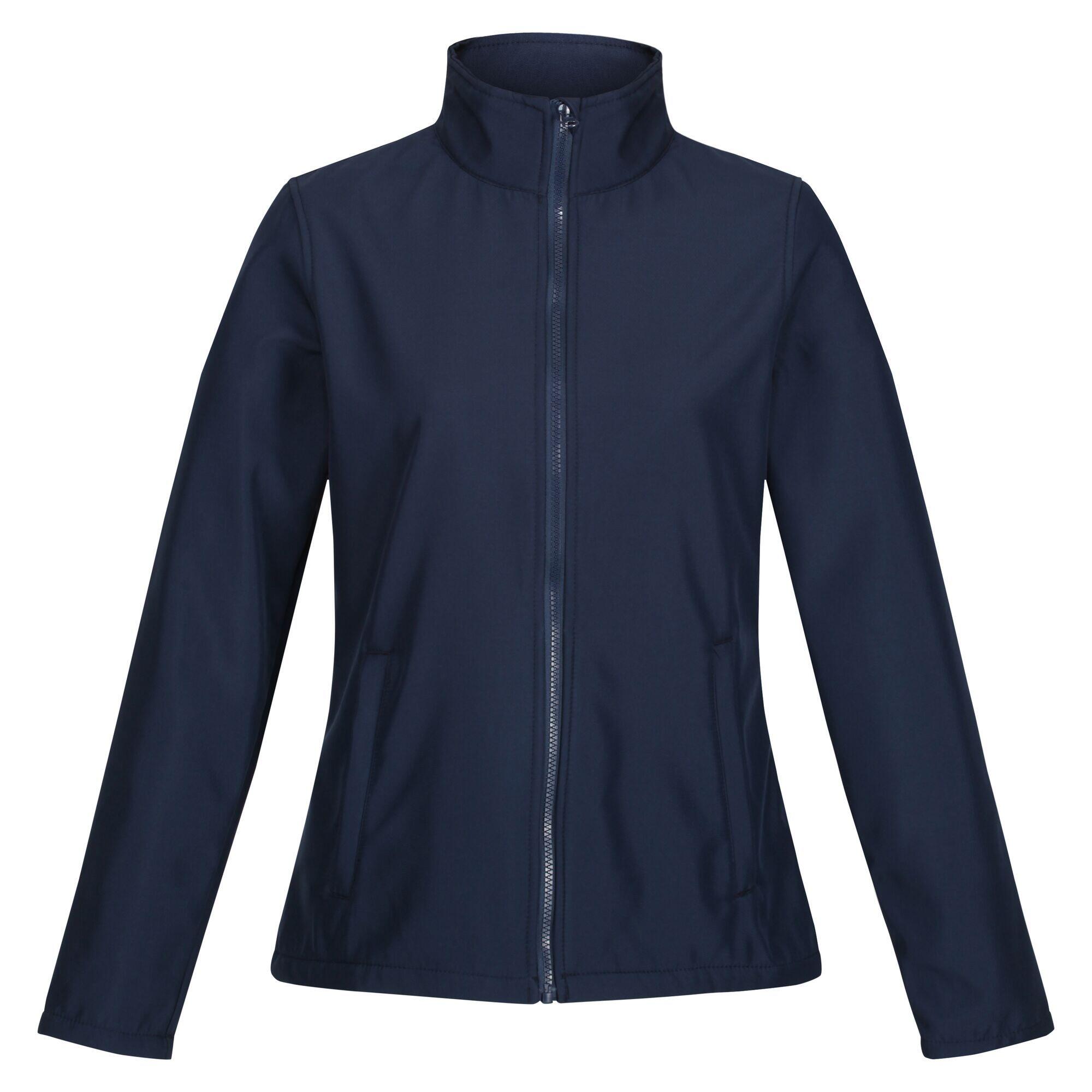 Standout Womens/Ladies Ablaze Printable Soft Shell Jacket (Navy/Navy) 1/5