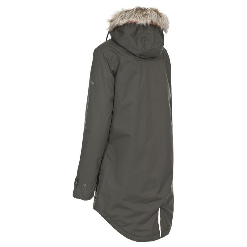 Parka à capuche Clea Femme (Kaki foncé)