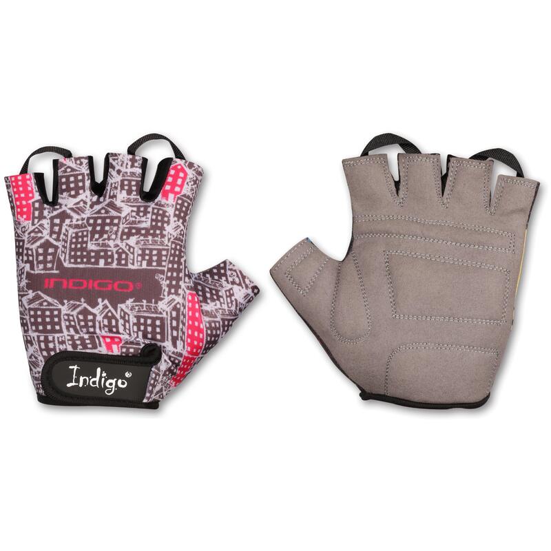 Guantes Ciclismo CITY INDIGO Gris Talle XL