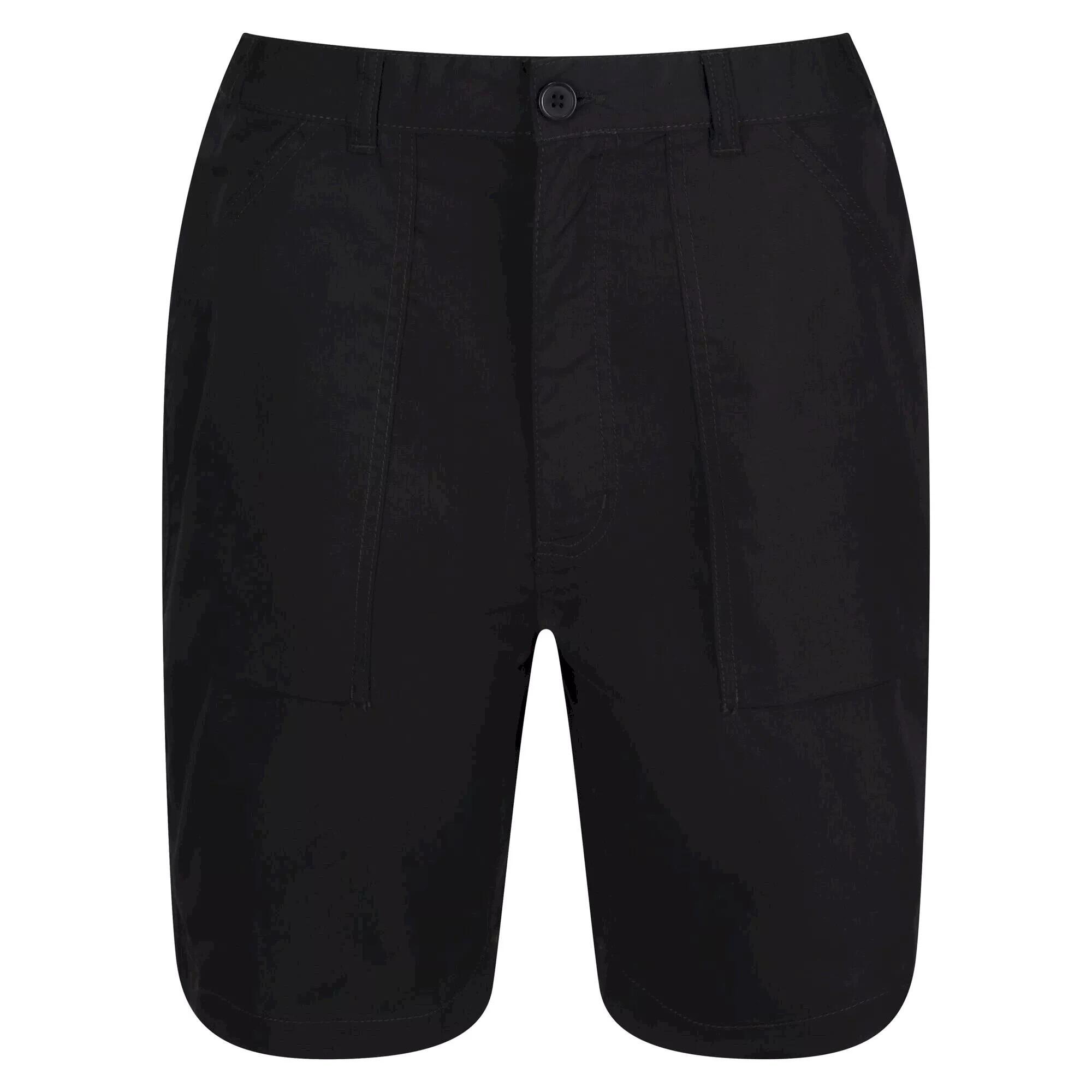 REGATTA Mens New Action Shorts (Black)