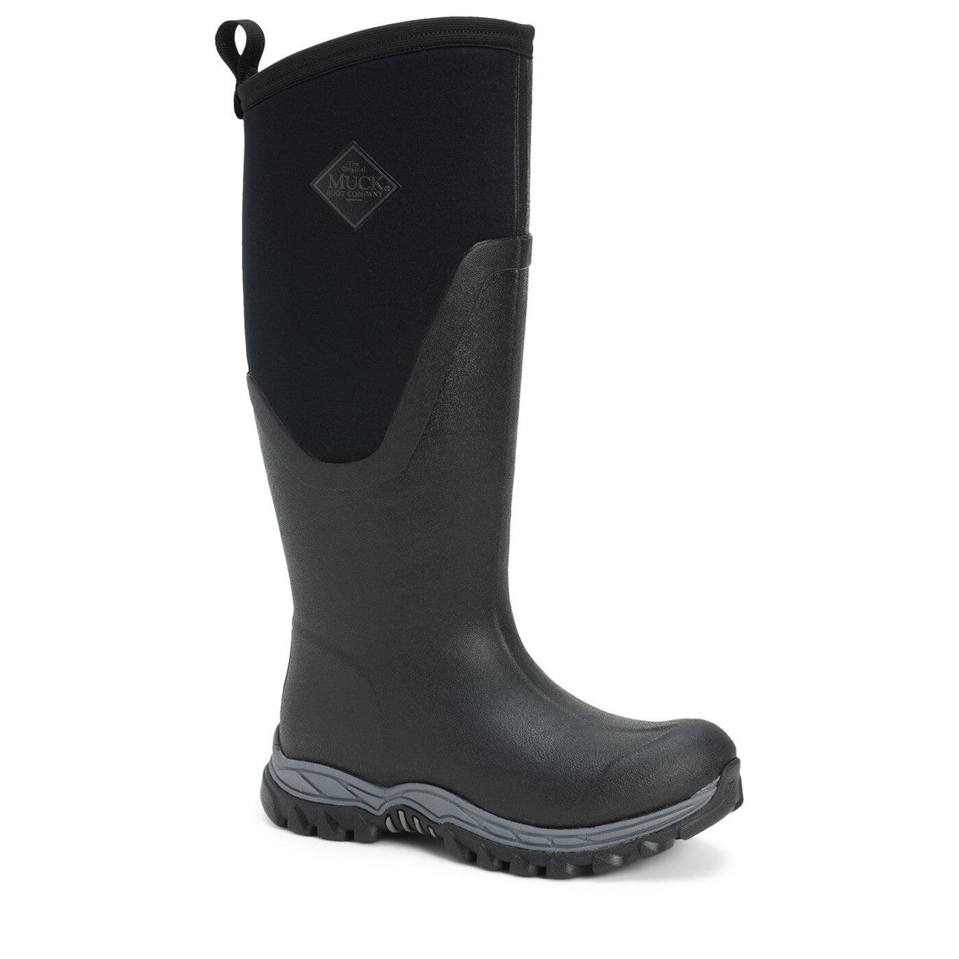 MUCK BOOTS Womens/Ladies Arctic Sport Tall Pill On Wellie Boots (Black/Black)