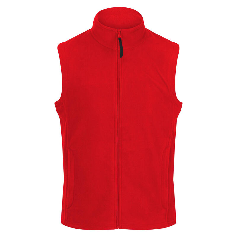 Veste polaire sans manches Homme (Rouge)