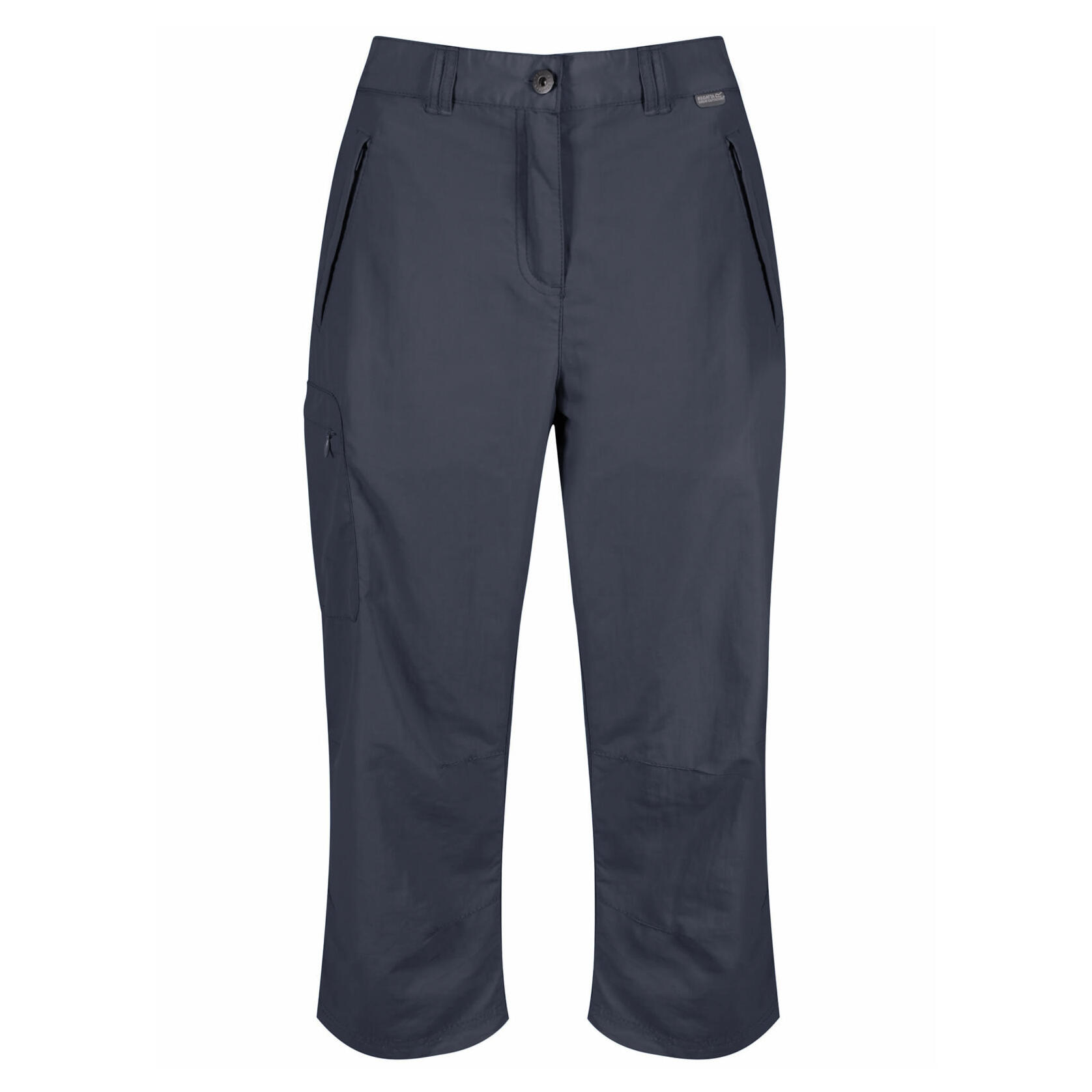 Womens/Ladies Chaska II Capris (Seal Grey) 1/4