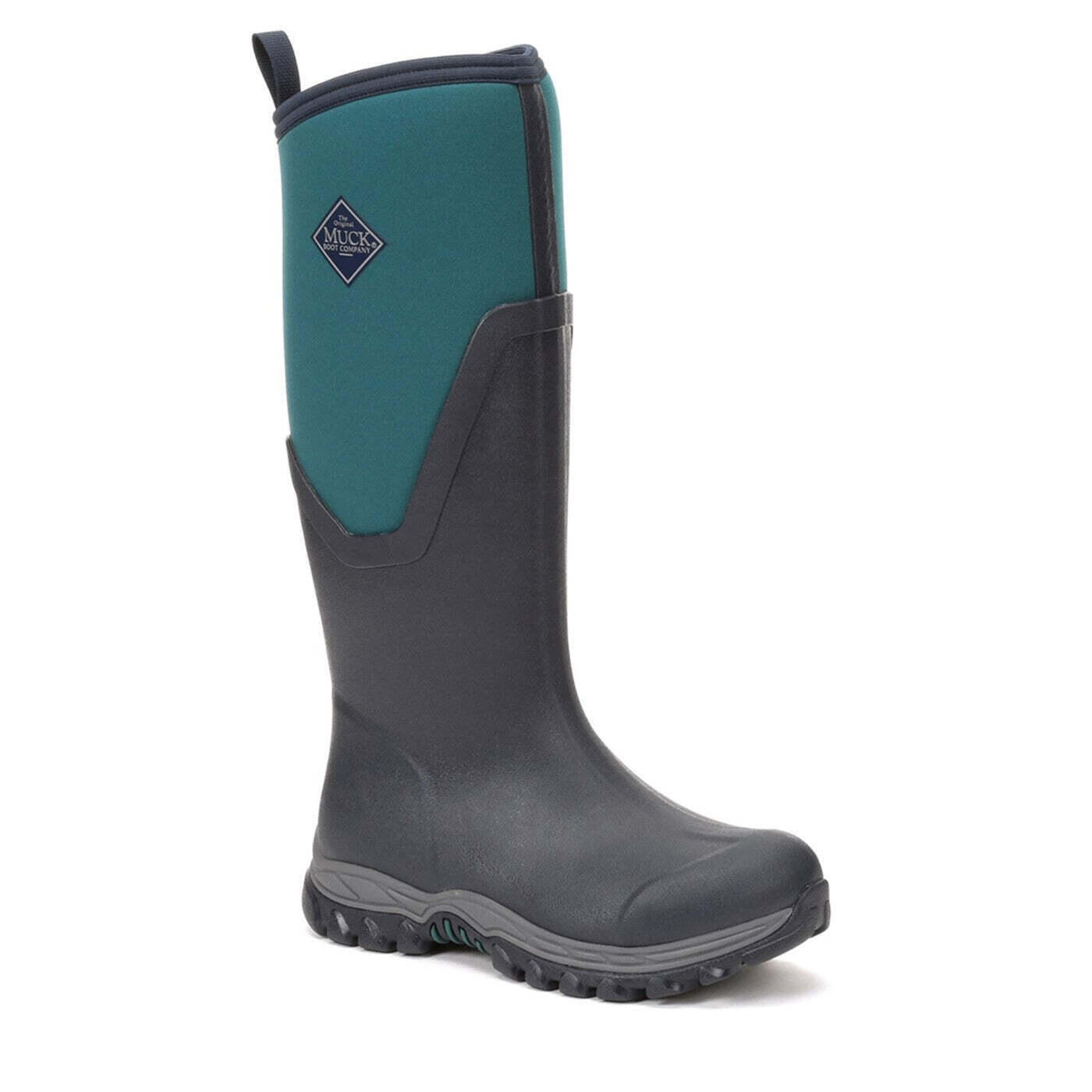 MUCK BOOTS Womens/Ladies Arctic Sport Tall Pill On Wellie Boots (Navy/Spruce)