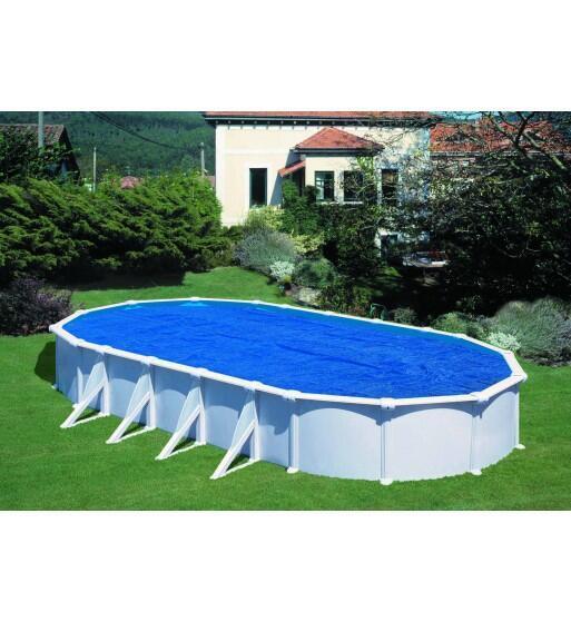 Cubierta istoérmica para piscinas ovaladas de 730 x 375 cm