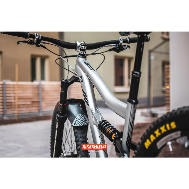 Bikeshield frame bescherming Premium Glossy protectie sticker | fiets folie