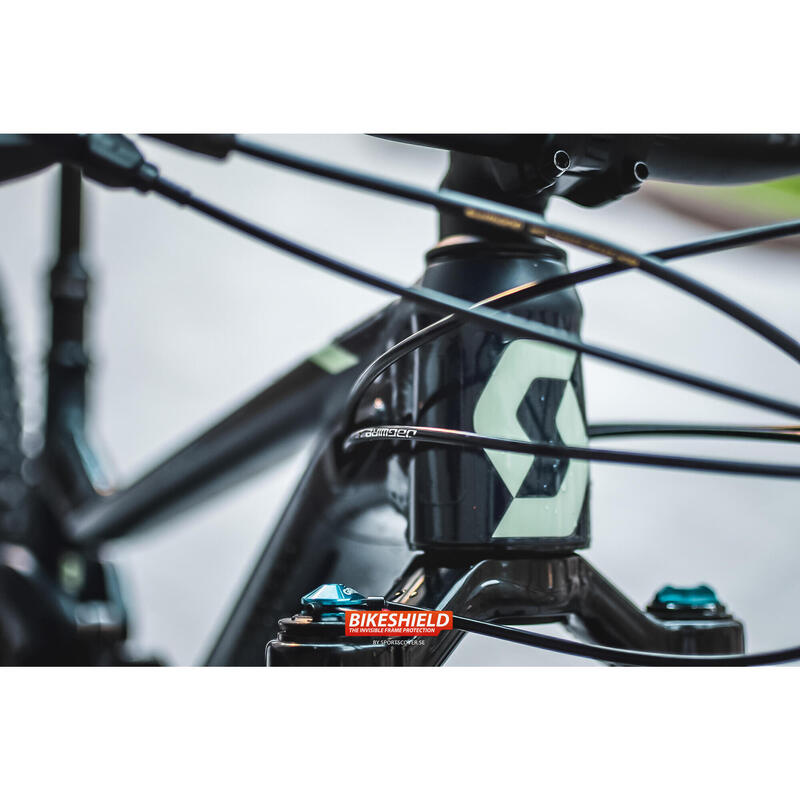 Bikeshield frame kabel bescherming Cable shield glossy protectie sticker