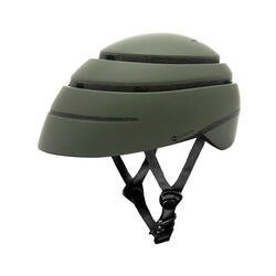 Casco de Bicicleta y patinete urbano. Casco plegable(Amazonia, Verde)