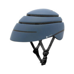 Casco de Bicicleta y patinete urbano. Casco plegable(Abyss, Azul)