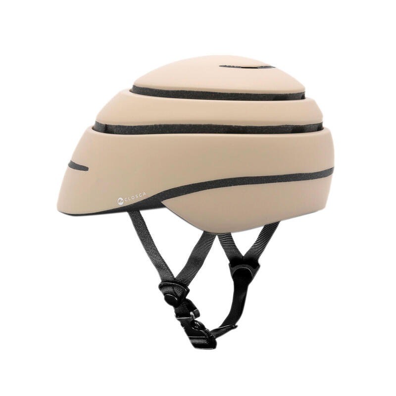 Casco pieghevole per bici/scooter urbano (Helmet LOOP, Sahara)