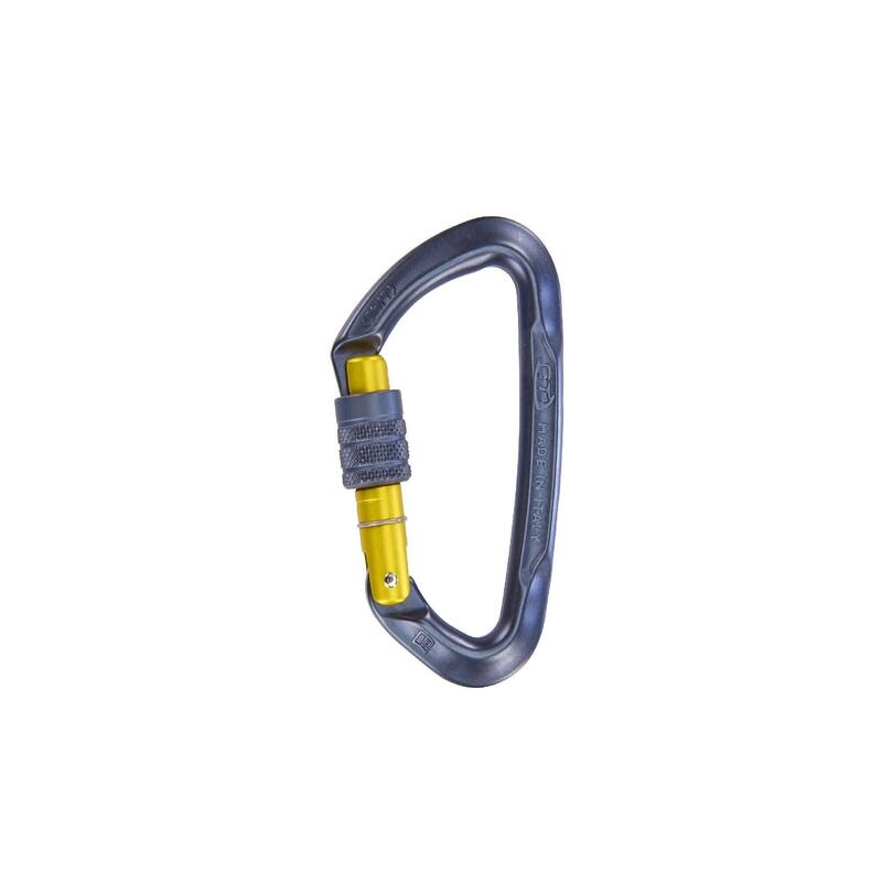 Karabinek wspinaczkowy Climbing Technology Lime CF SG (Screw Lock) - anthracite