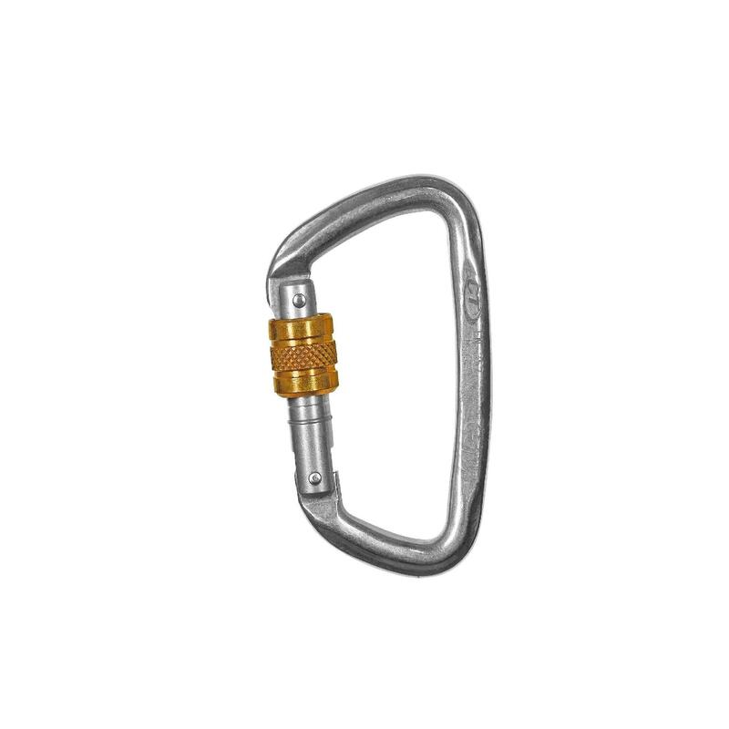 Karabinek do wspinaczki Climbing Technology D-Shape Stainless Steel SG