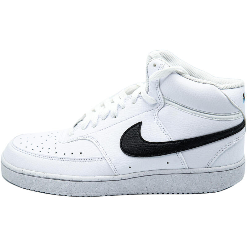 Baskets Nike Court Vision Mid, Blanc, Hommes