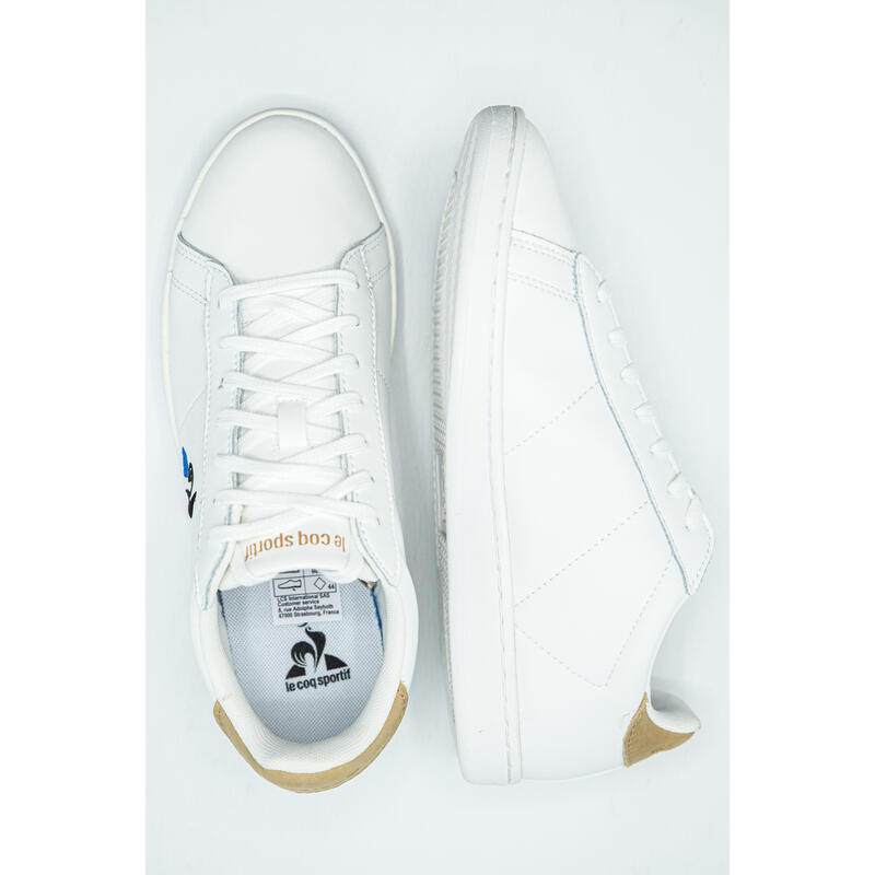 Baskets Le Coq Sportif Courtset, Blanc, Unisexe