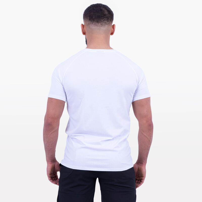 T-shirt à logo emblématique Homme- Blanc