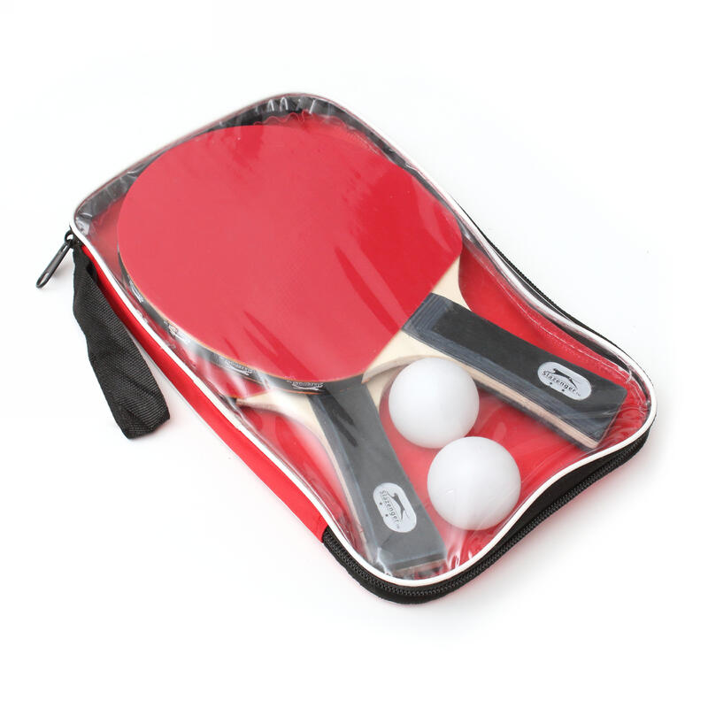 Conjunto de Ping Pong Slazenger com 2 Raquetes e 2 bolas