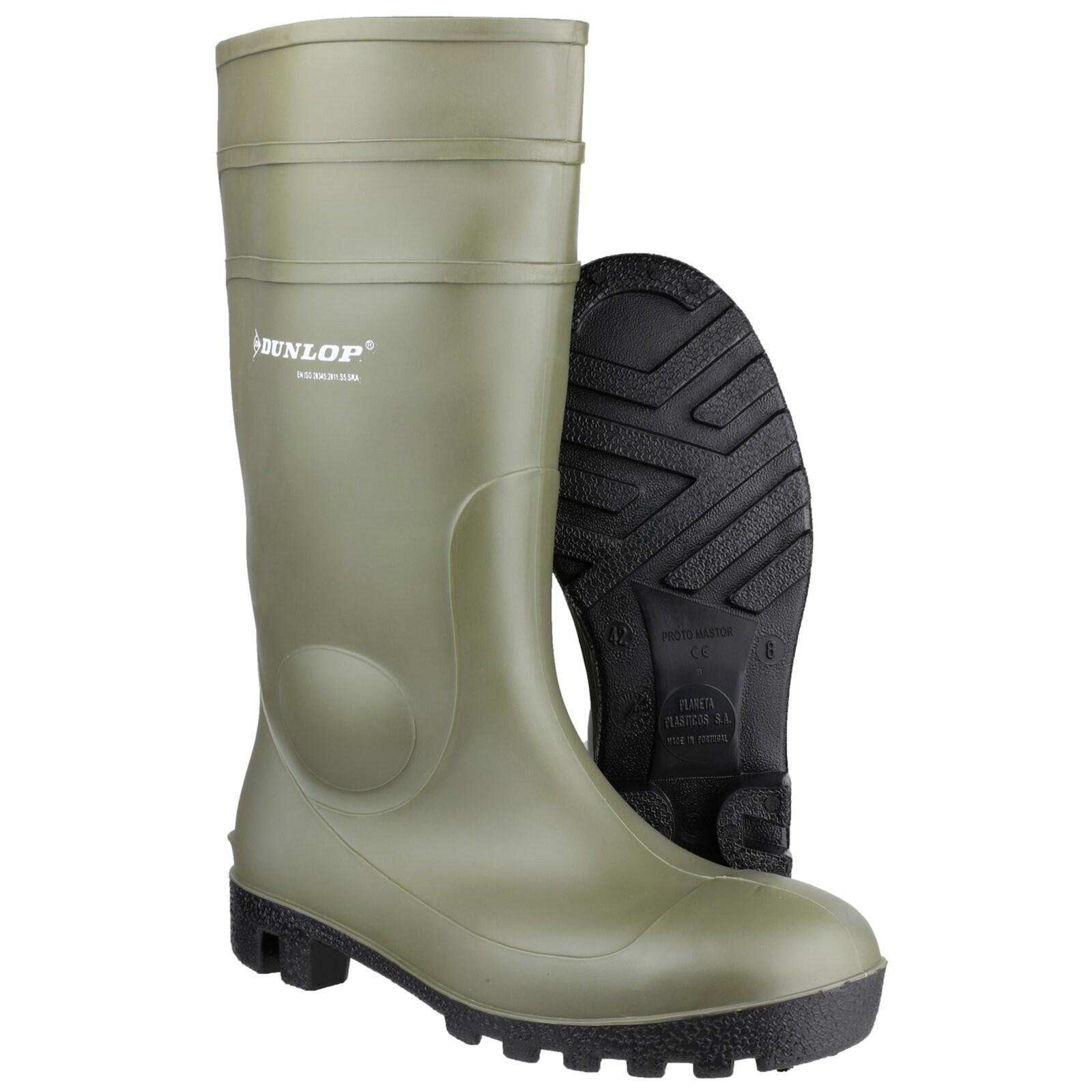 Protomastor Safety Wellingtons GREEN 4/5