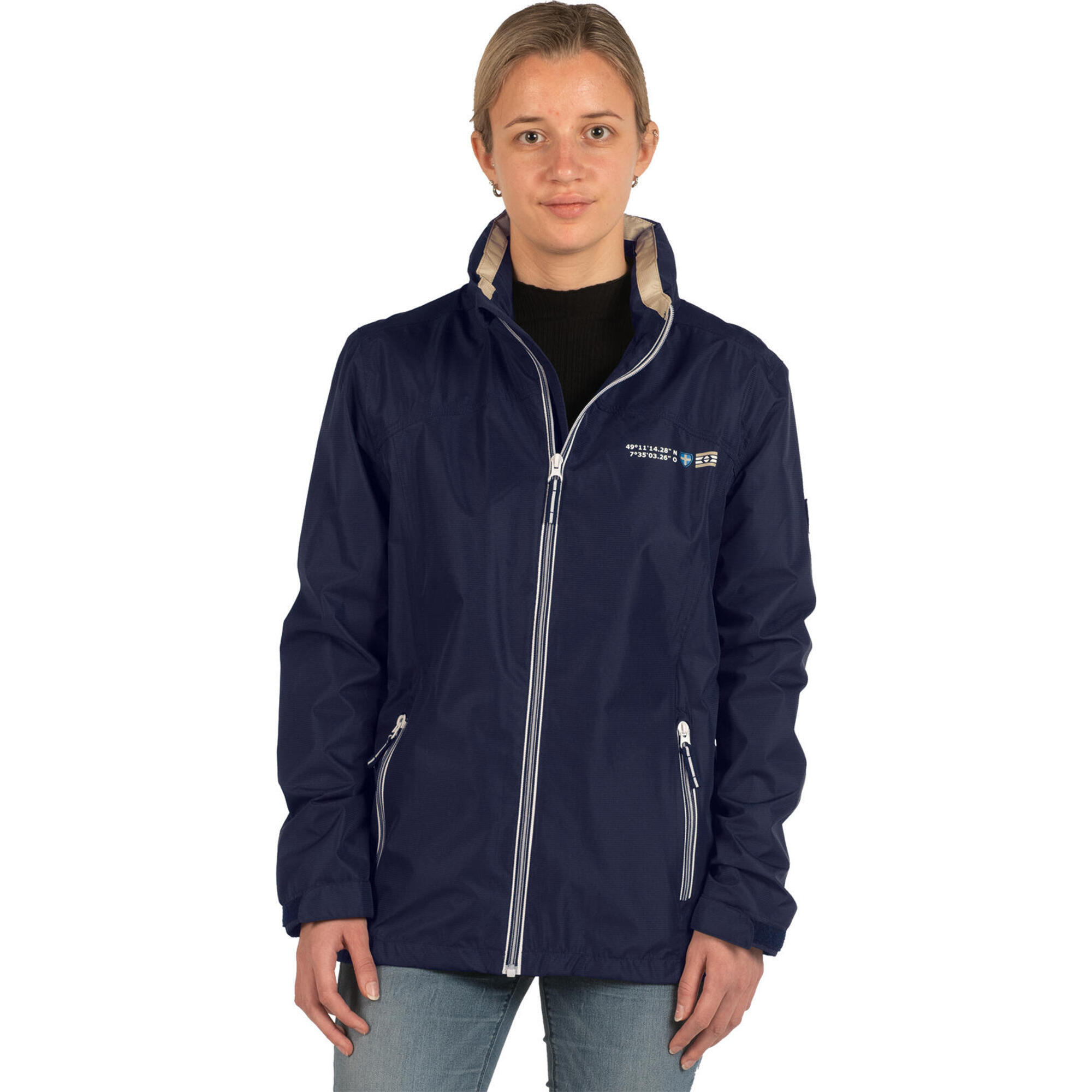 LOUISA women's functional jacket navy blue