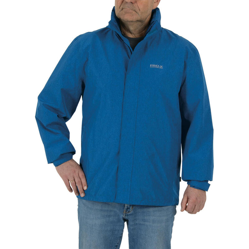 Outdoorjas Ray heren polyester blauw maat XL