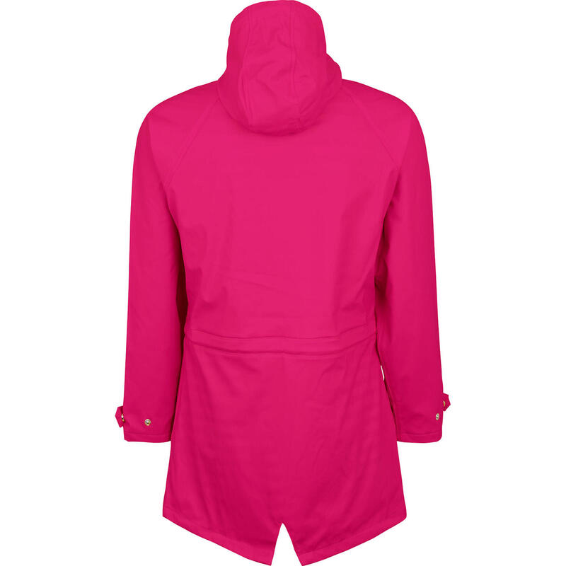 Regenjas dames polyester/polyurethaan roze mt 36